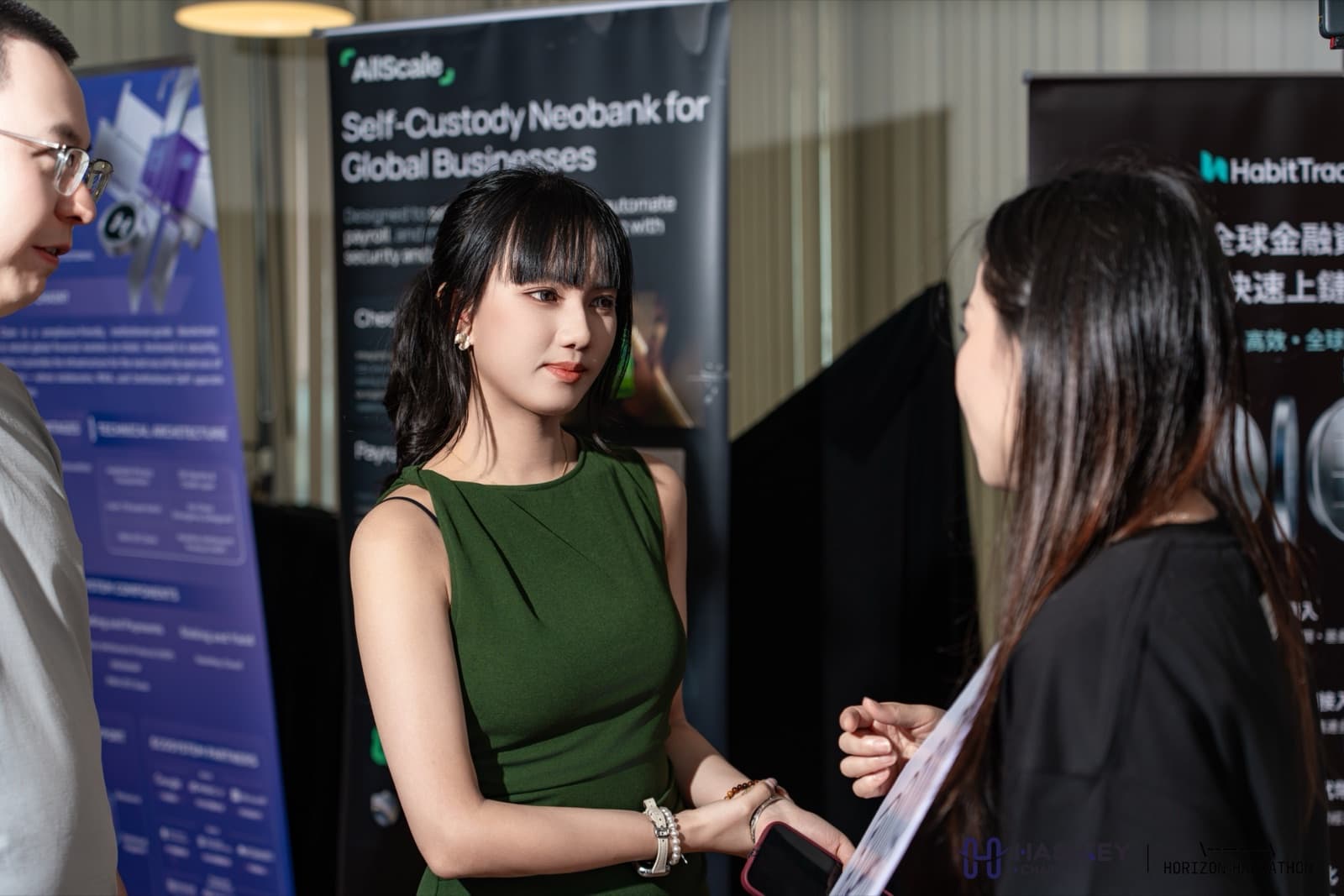 Networking at HashKey Horizon Hackathon